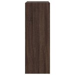 vidaXL Armoire à chaussures chêne marron 60x34x96 5 cm bois ingénierie