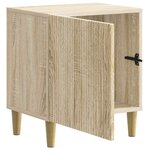 vidaXL Cabinet de chevet 2 Pièces Chêne Sonoma 43 x 34 5 x 50 cm