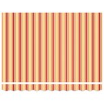 vidaXL Auvent rétractable automatique avec LED jaune et orange 300x250 cm