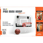 Sklz mini panier de basket pro avec panneau et ballon de basket