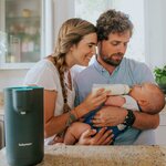 Babymoov machine de préparation de biberons milky now bleu foncé