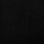 vidaXL Chaise cabriolet noir velours