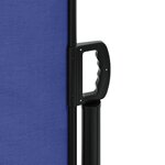 vidaXL Auvent latéral rétractable bleu 180x1200 cm