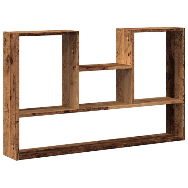 vidaXL Étagère murale vieux bois 99x15x60 cm bois d'ingénierie