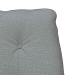 vidaXL fauteuil Gris clair 69 x 74 x 93 cm Tissu Sherpa