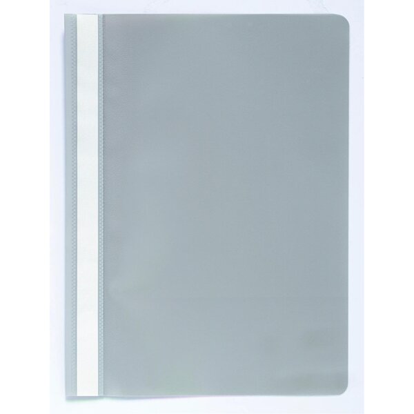 Chemise De Présentation À Lamelles Polypropylène Standard - A4 - Gris - X 25 - Exacompta