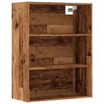 vidaXL Armoire murale suspendue vieux bois 69 5x32 5x90 cm