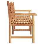 vidaXL banc Marron 150 x 60 x 90 cm Bois de teck massif