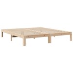 VidaXL Cadre de lit familial sans matelas 240x200cm bois massif de pin