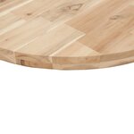 vidaXL Dessus de table rond Ø50x4 cm bois massif d'acacia
