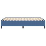 Cadre de lit vidaXL Bleu 120x200 cm en tissu côtelé