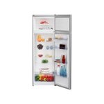 Beko rdsa280k30sn réfrigérateur congélateur haut - 250 l (204+46) - froid statique - minfrost - gris acier