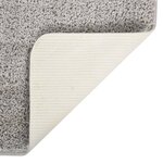 vidaXL Tapis shaggy antidérapant Gris clair 140x200 cm
