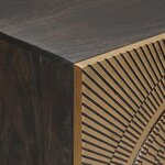 vidaXL Buffet Laiton 53 5 x 30 x 70 cm