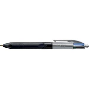 Stylo bille 4 COLOUR GRIP PRO Pointe Moyenne 4 Couleurs classiques BIC