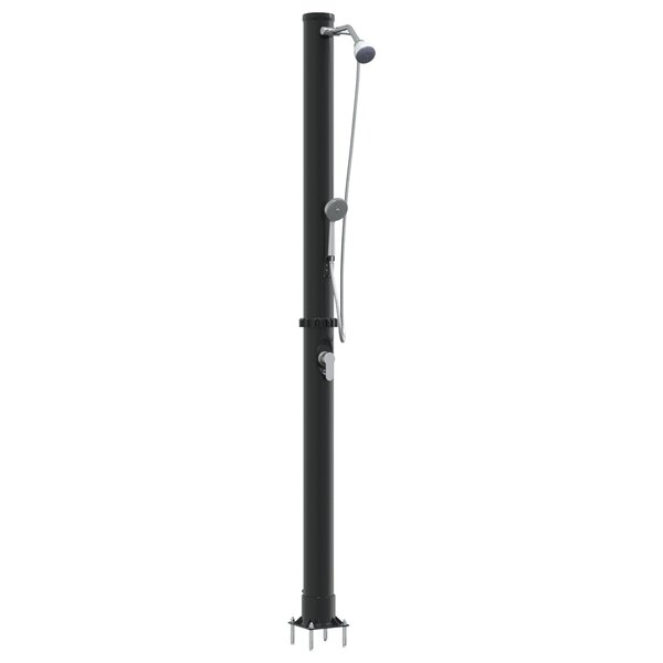 vidaXL Douche solaire d'extérieur avec pommeau de douche à main 217 cm 20 L