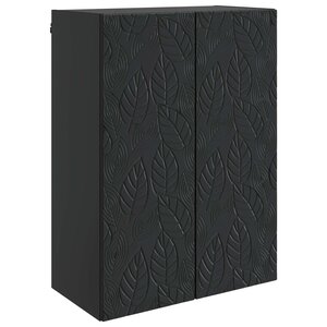 vidaXL Armoire Murale Noir 66 x 34 5 x 90 cm Bois d'ingénierie