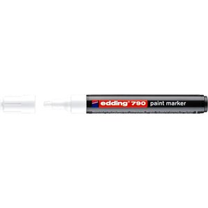 Marqueur Peinture Permanent 790 Blanc Pointe Ogive 2-3 mm x 10 EDDING