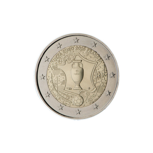 France 2016 - 2 euro commémorative uefa