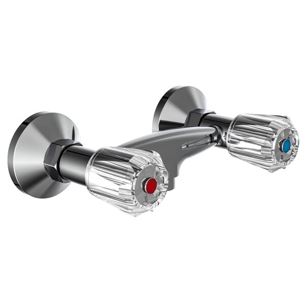 SCHÜTTE Mitigeur de douche à 2 poignées SAVINO chrome