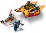 LEGO Star Wars - Snowspeeder en Flammes 75414 - Kit de Construction Épique pour Enfants