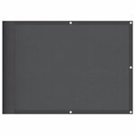 vidaXL Écran de balcon anthracite 75x700 cm 100  polyester oxford