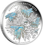 Monnaie AUSTRALIAN NATIVE BEES Special Edition 5 Oz Argent 10$ Niue 2026