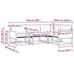 vidaXL Ensemble de canapés d'extérieur 4 pc Naturel et gris clair