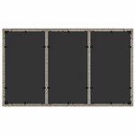 vidaXL Ensemble de salle à manger pour jardin 7 Pièces Gris clair