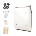 Rottner harrow boîte aux lettres en acier inoxydable