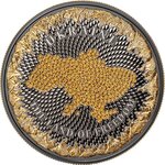 Pièce de monnaie en Argent 1000 Satoshi g 31.1 (1 oz) Millésime 2024 United Crypto States UKRAINE LAND OF FREEDOM