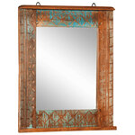 vidaXL Ensemble de meubles de salle de bain 4 Pièces bois massif récupéré