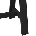 vidaXL Bureau NOAIN pieds en forme de A 120x50x75 cm bois massif pin