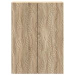 vidaXL Armoire Murale Chêne Sonoma 66 x 34 5 x 90 cm Bois d'ingénierie
