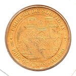 Mini médaille monnaie de paris 2009 - prieuré de souvigny
