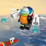 60373 Le bateau de sauvetage des pompiers ® City