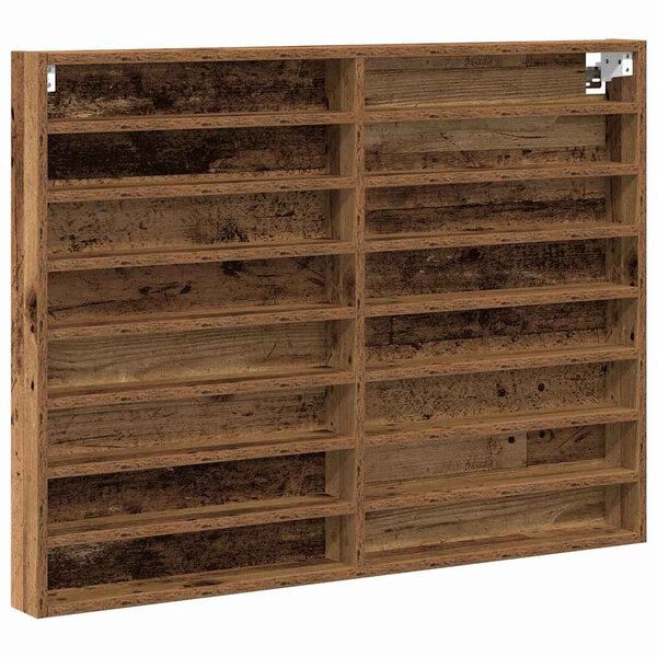 vidaXL Vitrine Bois ancien 100 x 8 5 x 75 cm Bois d'ingénierie