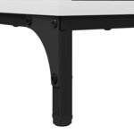 vidaXL Tables de chevet 2 Pièces Blanc 49 x 36 x 61 cm Bois d'ingénierie
