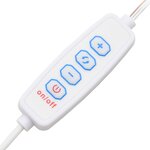 vidaXL Coiffeuse avec LED blanc 86 5x35x136 cm