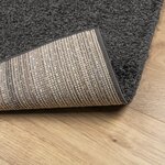 vidaXL Tapis shaggy PAMPLONA poils longs moderne anthracite 140x200 cm
