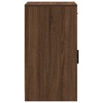 Buffet vidaXL Marron Chêne 40x41x75 cm Bois d'ingénierie