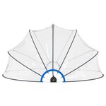 vidaXL Dôme de piscine 440 x 220 cm