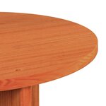 vidaXL Table basse 2 Pièces Marron cire 49 x 49 x 28 cm