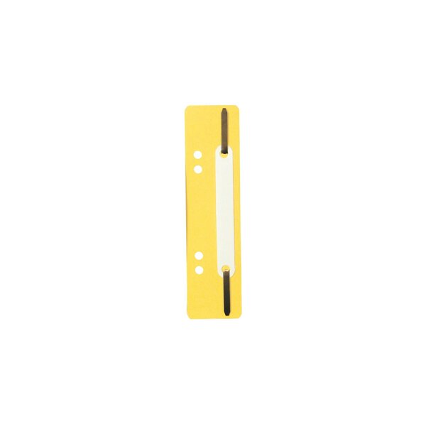 Fixe-dossiers À Lamelle Polypropylène - Jaune - X 250 - Exacompta