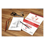 Bloc 50 feuilles Croquis Dessin spiralé A3 29 7 x 42 120g Blanc CLAIREFONTAINE