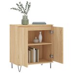 vidaXL Buffet Chêne sonoma 60x35x70 cm Bois d'ingénierie