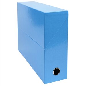 Boite transfert Dos 90mm IDERAMA Turquoise x 5 EXACOMPTA