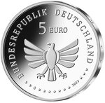 Pièce de monnaie 5 euro Allemagne 2023 G BE – Machaon