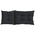vidaXL Ensemble de coussins de chaise à dossier haut 4 Pièces