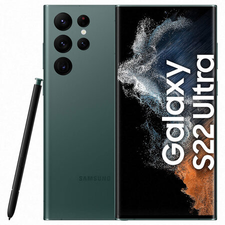 Samsung galaxy s22 ultra 5g dual sim - vert - 256 go - très bon état